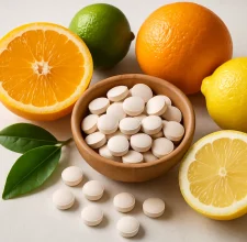 Vitamin C antioxidant in Glucotide protecting blood vessels from glucose-related damage and lowering blood sugar